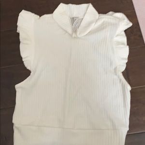 Free people ruffle sleeve top